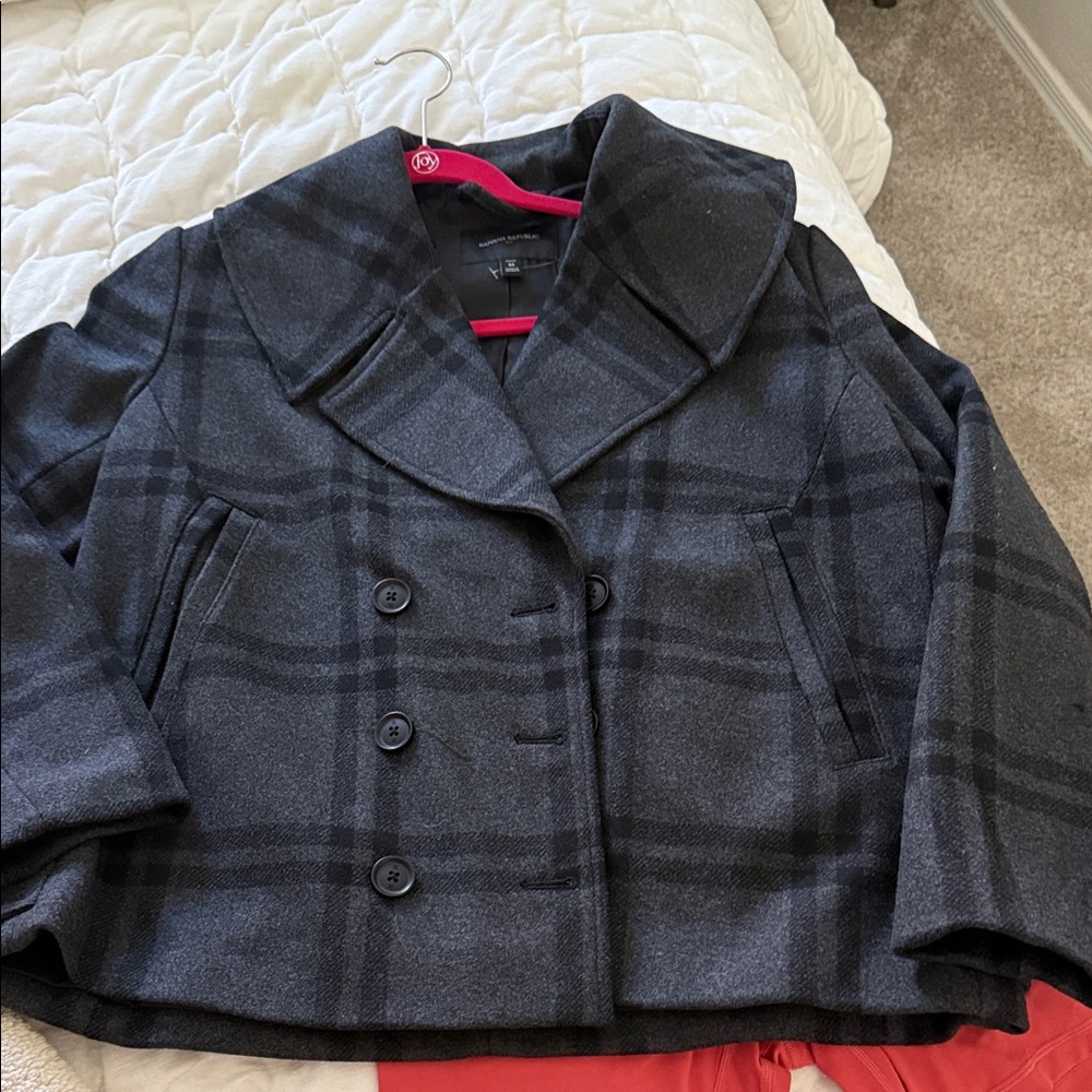 Banana Republic Doublebreasted Peacoat NWT